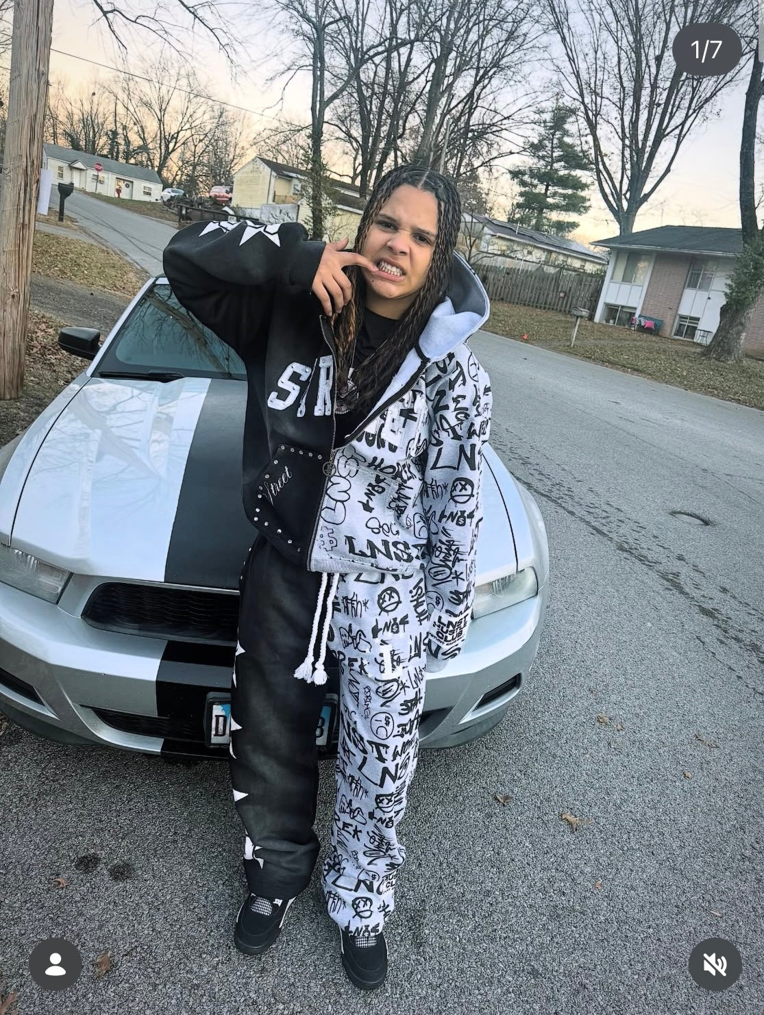 LNST Street Anthem Jacket Grey