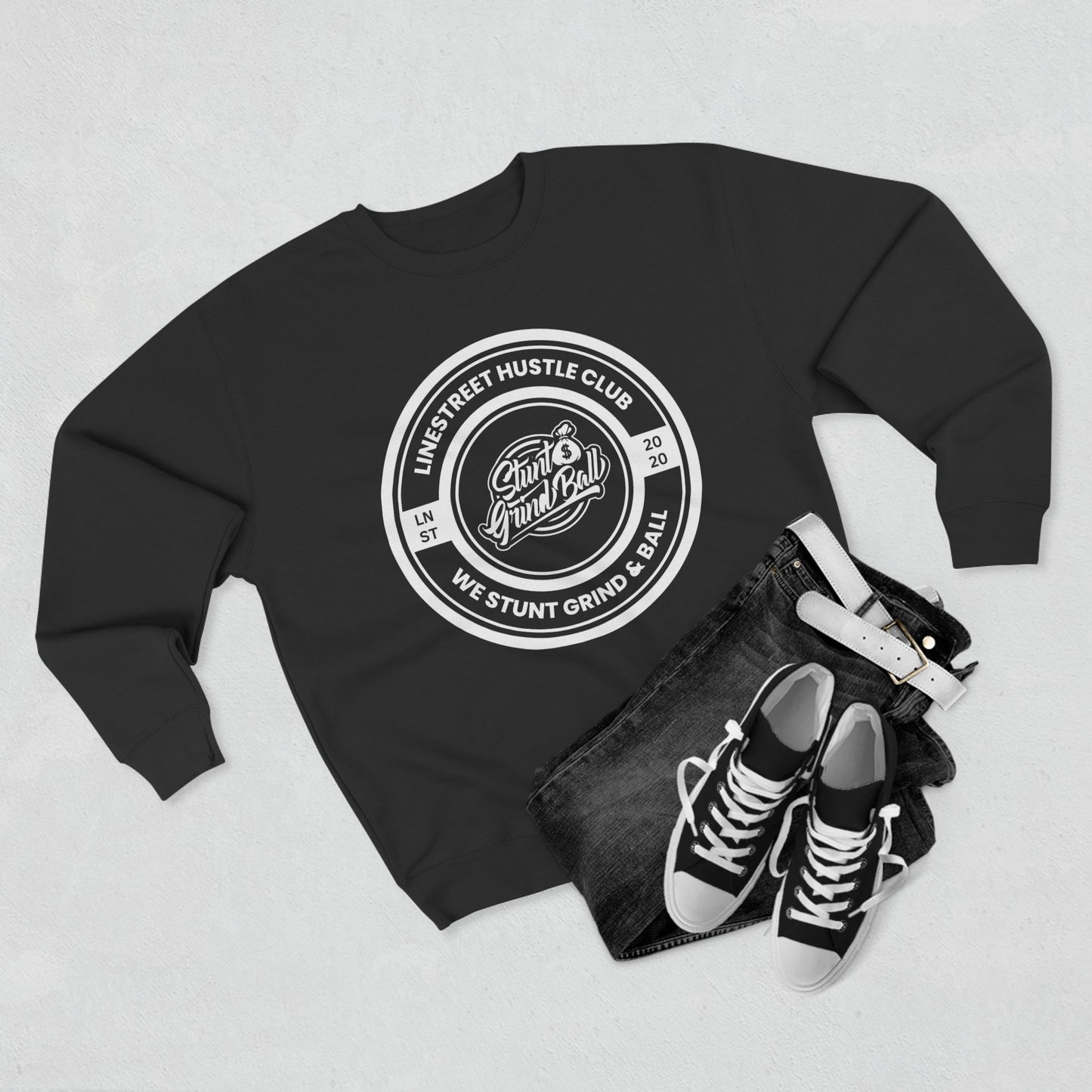 Line Street HUSTLE CLUB Sweatshirt