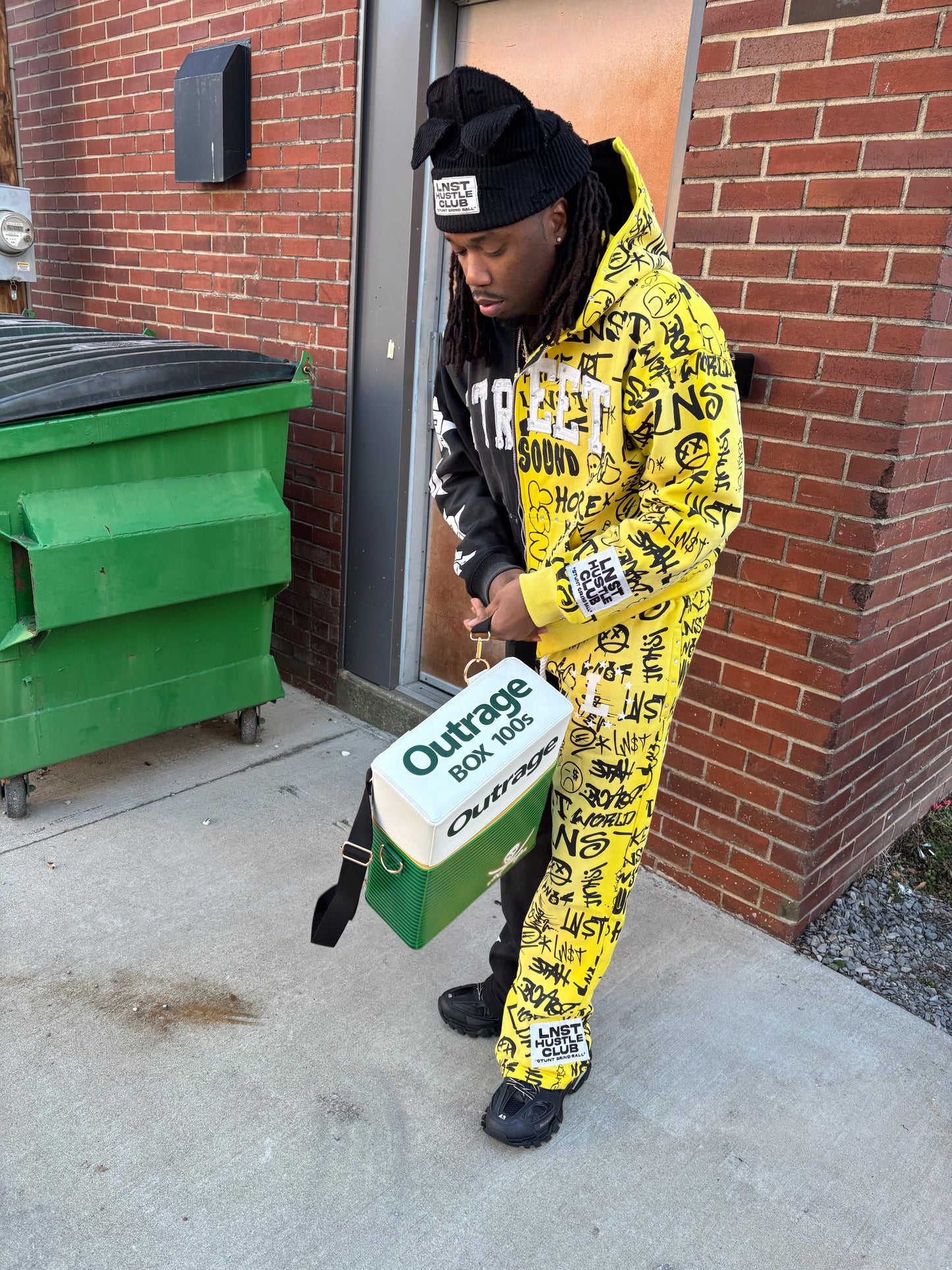 LNST Street Anthem Sweatsuit Yellow