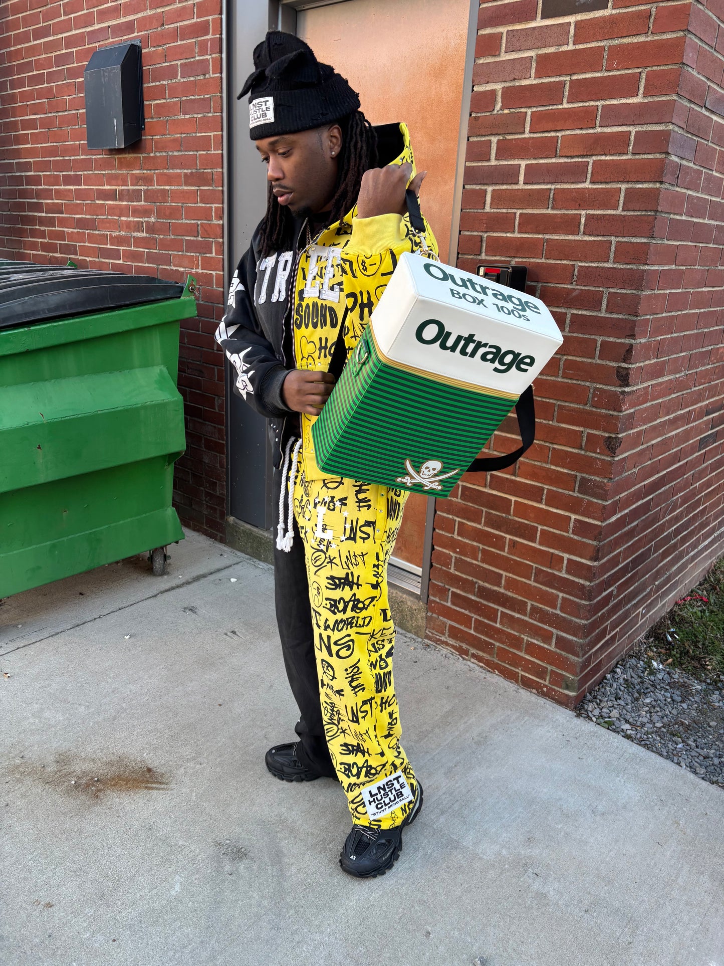 LNST Street Anthem Sweatsuit Yellow